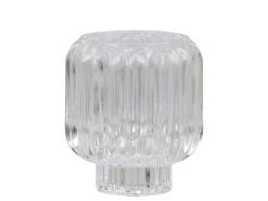 Chic Antique Teelichthalter-Kerzenhalter mit Rillen