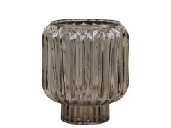 Chic Antique Teelichthalter-Kerzenhalter mit Rillen