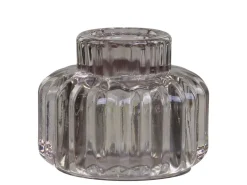 Chic Antique Teelichthalter-Kerzenhalter mit Rillen