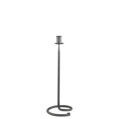 Chic Antique Kerzenhalter Für Stabkerzen-Kerzenständer antik schwarz aus Eisen