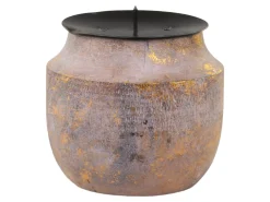 Chic Antique Kerzenhalter Für Stumpenkerzen-Kerzenständer aus Mangoholz