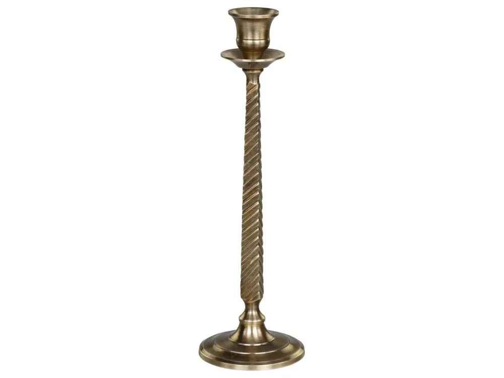 Chic Antique Kerzenhalter Für Stabkerzen-Kerzenständer für Stabkerze antique messing