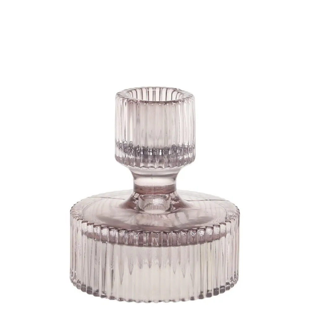 Chic Antique Kerzenhalter Für Stabkerzen-Kerzenständer für Stabkerzen aus Glas