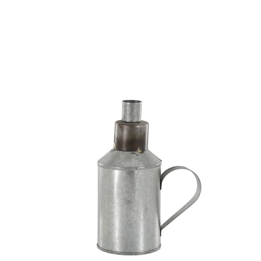 Chic Antique Kerzenhalter Für Stabkerzen-Kerzenständer für Stabkerzen, mit Henkel, Zink