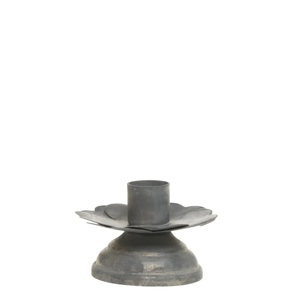 Chic Antique Kerzenhalter Für Stabkerzen-Kerzenständer in Blattform für Stabkerzen