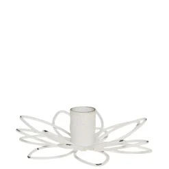 Chic Antique Kerzenhalter Für Dünne Kerzen|Kerzenhalter Für Stabkerzen-Kerzenständer in Blumenform