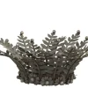 Chic Antique Herbstdeko|Kerzentabletts-Kerzentablett mit Blättern