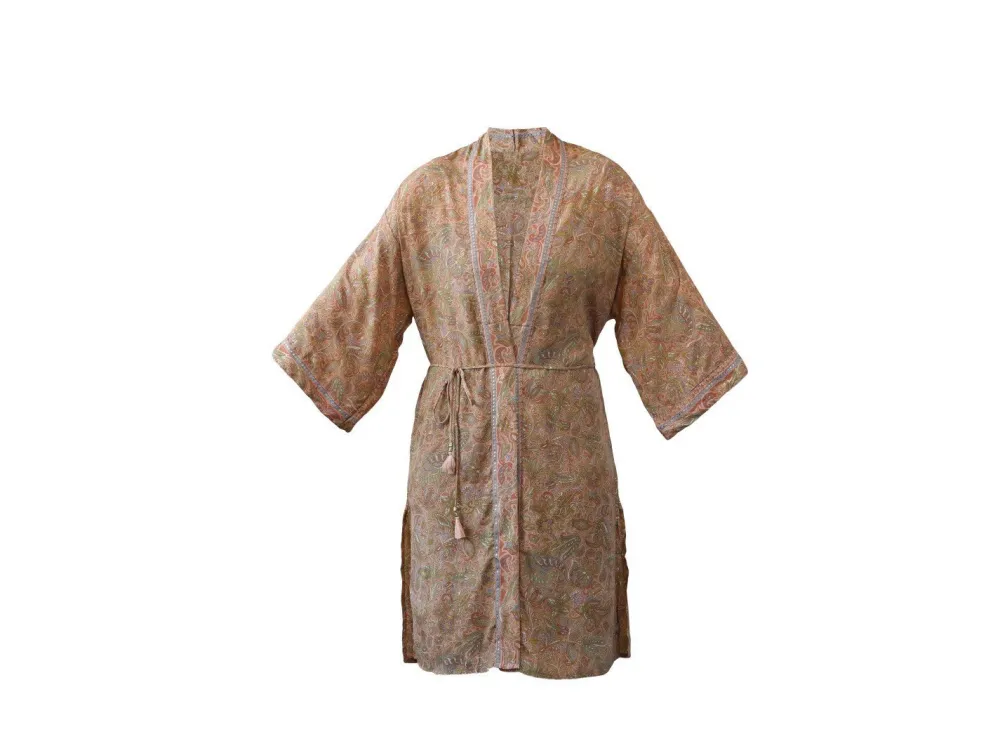 Chic Antique Kleidung-Kimono mit Bindegürtel