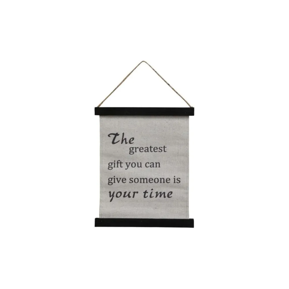 Chic Antique Bilderrahmen|Schilder, Wandbilder & Poster-Kleine Leinwand mit Text zum Aufhängen