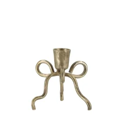Chic Antique Kerzenhalter Für Stabkerzen-Kleiner Kerzenständer mit Füßen