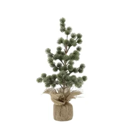 Chic Antique Kunstblumen & Kunstpflanzen|Weihnachtsdeko-Künstllicher Zedernbaum mit Schnee