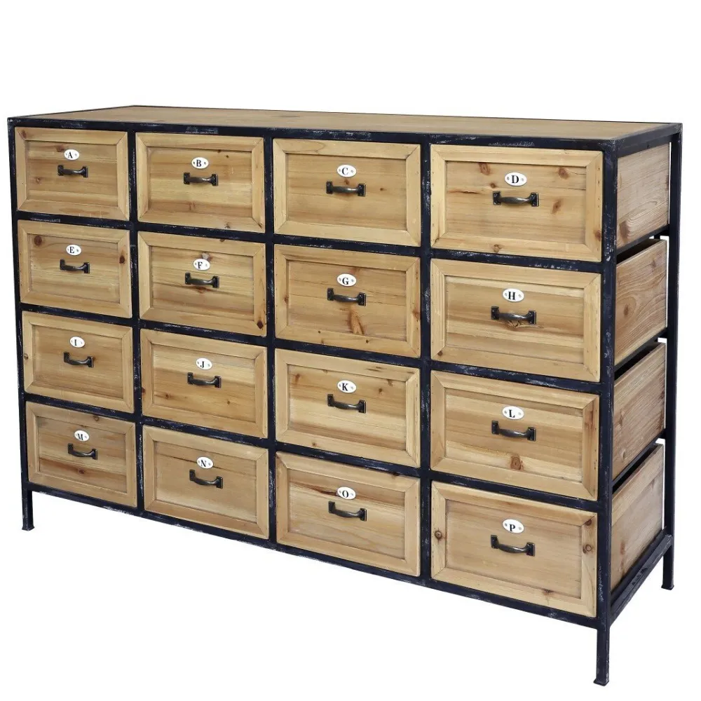 Chic Antique Schränke|Kommoden-Kommode aus Tannenholz