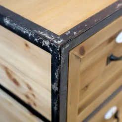 Chic Antique Schränke|Kommoden-Kommode aus Tannenholz