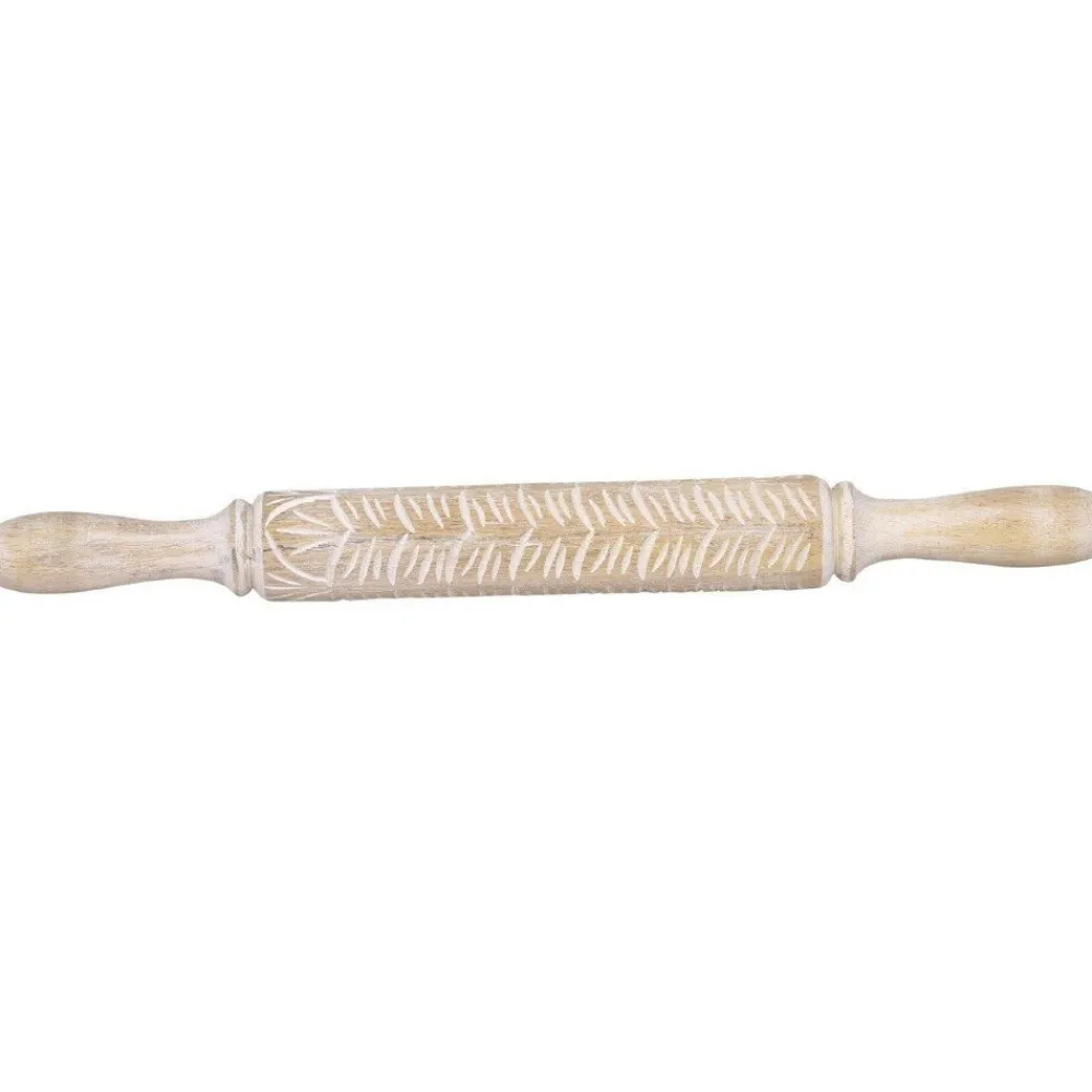Chic Antique Küchenbesteck-Kuchenrolle mit Muster