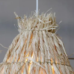 Chic Antique Lampenschirme & Lampenfüße|Deckenlampen-Lampenschirm Geflochten