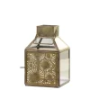 Chic Antique Laternen-Laterne mit aufwendigem Muster