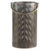 Chic Antique Windlichter-Laterne mit Fischgräten Muster