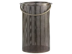 Chic Antique Windlichter-Laterne mit Fischgräten Muster