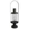 Chic Antique Led-Kerzen & Led-Laternen|Laternen-Laterne mit Glühbirne & Timer