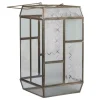 Chic Antique Laternen-Laterne mit mattiertem Glas
