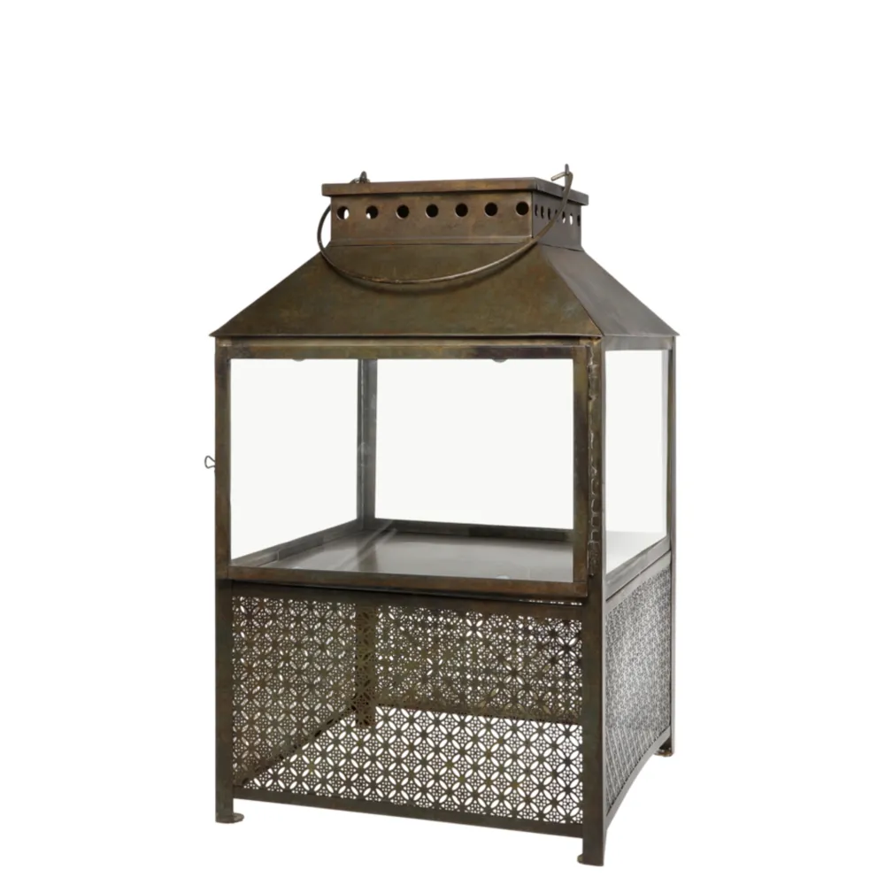 Chic Antique Herbstdeko|Laternen Für Garten Und Outdoor-Laterne mit Muster