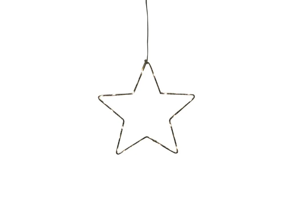 Chic Antique Weihnachtsdeko-LED Weihnachtsstern drinnen & draußen