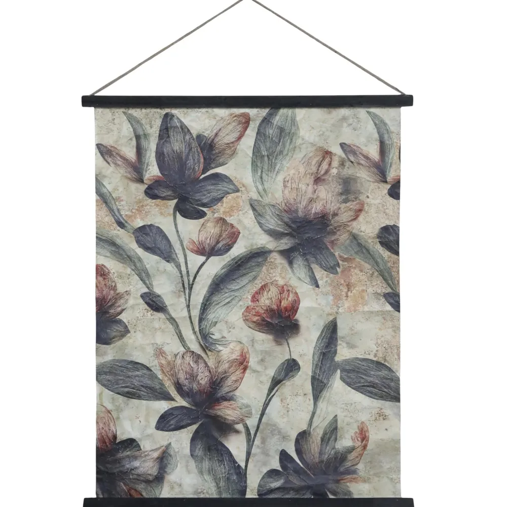 Chic Antique Bilderrahmen|Schilder, Wandbilder & Poster-Leinwandbild zum Aufhängen mit Blumen