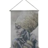 Chic Antique Bilderrahmen|Schilder, Wandbilder & Poster-Leinwandbild zum Aufhängen mit Frau