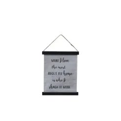 Chic Antique Bilderrahmen|Schilder, Wandbilder & Poster-Leinwand Love mit Text zum Aufhängen