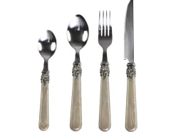 Chic Antique Besteck|Geschirr & Tischdeko Skandinavisch-Linas Besteck mit Silber Deko