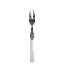 Chic Antique Besteck|Geschirr & Tischdeko Skandinavisch-Linas Kuchengabel mit silber Deko