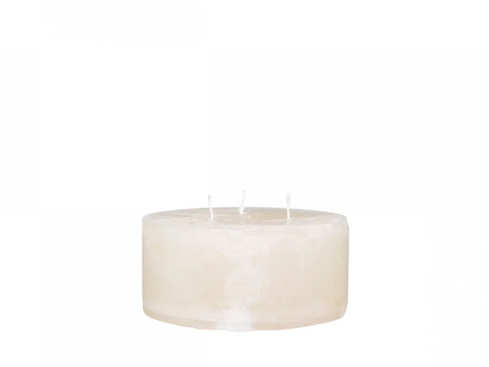 Chic Antique Weihnachtsdeko|Weihnachts- & Adventskerzen-Macon 3 Docht Stumpenkerze