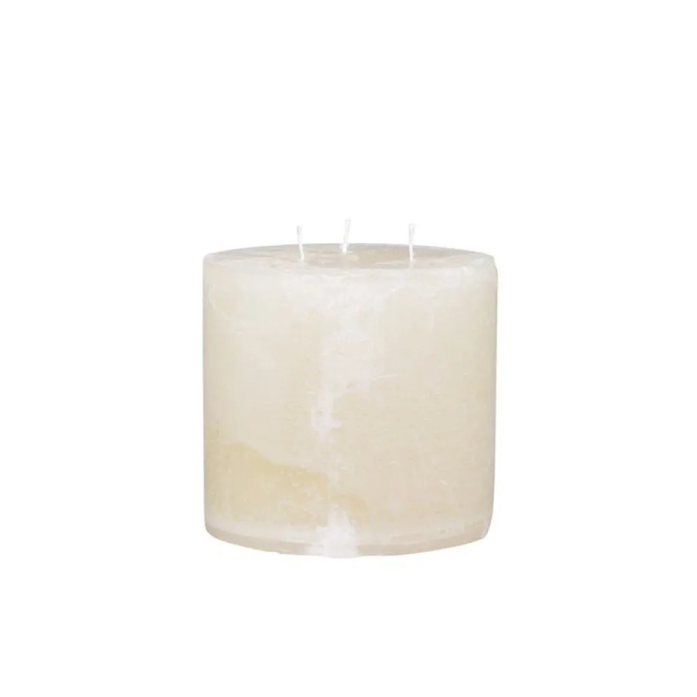 Chic Antique Weihnachtsdeko|Weihnachts- & Adventskerzen-Macon 3 Docht Stumpenkerze