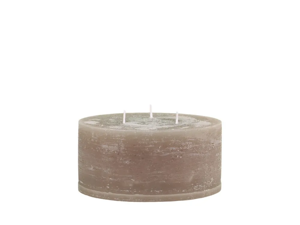 Chic Antique Weihnachtsdeko|Weihnachts- & Adventskerzen-Macon 3 Docht Stumpenkerze