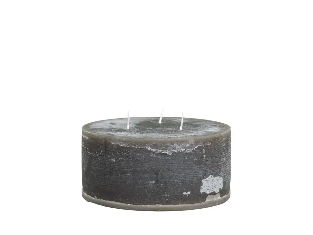 Chic Antique Weihnachtsdeko|Weihnachts- & Adventskerzen-Macon 3 Docht Stumpenkerze