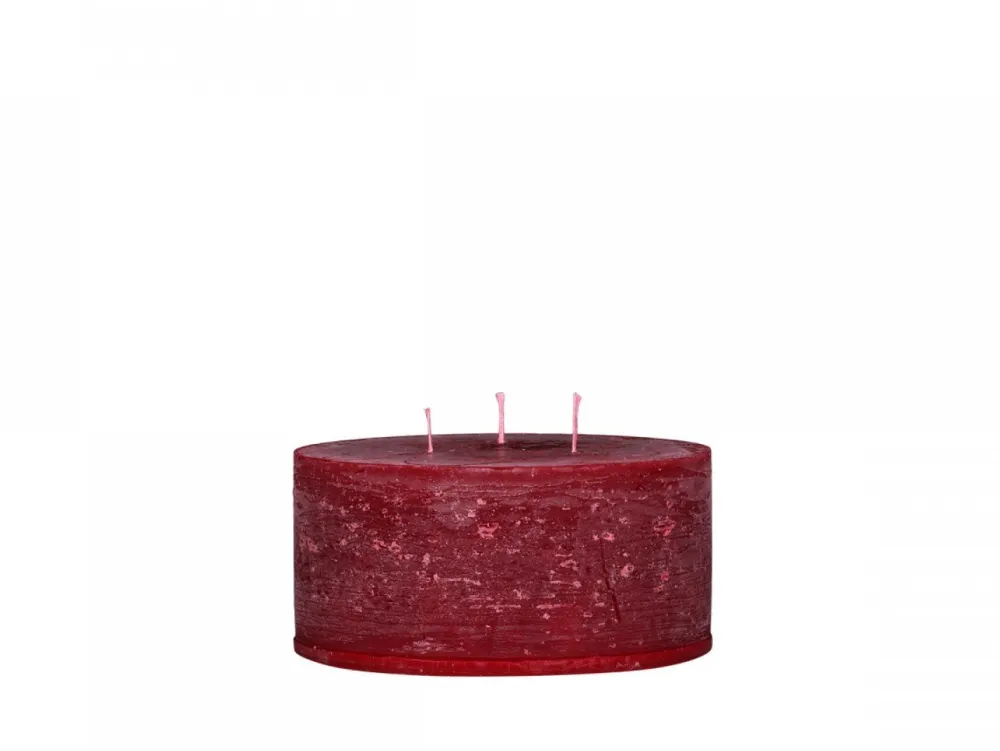 Chic Antique Weihnachtsdeko|Weihnachts- & Adventskerzen-Macon 3 Docht Stumpenkerze