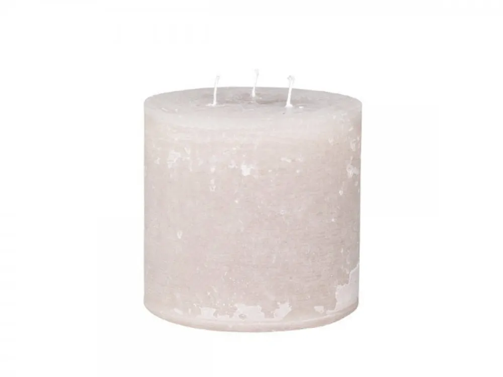 Chic Antique Weihnachtsdeko|Weihnachts- & Adventskerzen-Macon 3 Docht Stumpenkerze