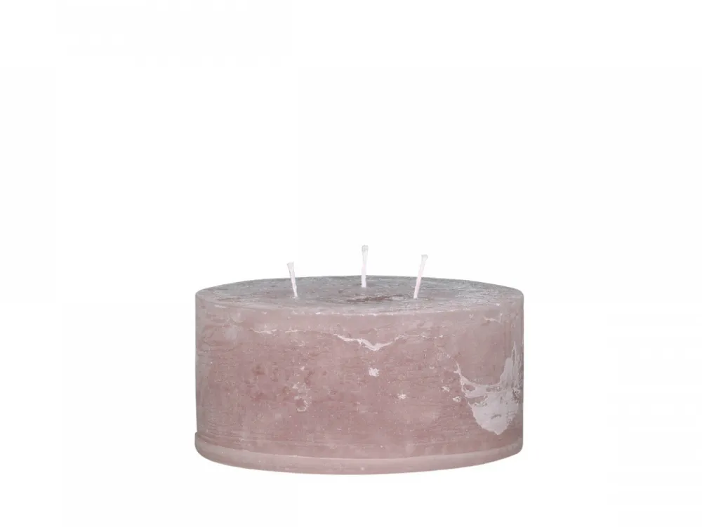 Chic Antique Weihnachtsdeko|Weihnachts- & Adventskerzen-Macon 3 Docht Stumpenkerze