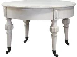 Chic Antique Beistelltische & Couchtische-Marie Antoinette Sofatisch auf Rädern