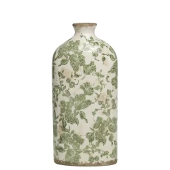 Chic Antique Vasen-Melun Flasche mit Muster
