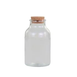 Chic Antique Vorratsgläser|Küchenaufbewahrung-Milchflasche mit Korkverschluss