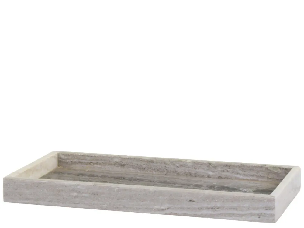 Chic Antique Dekotabletts & Dekoteller-Morlaix Tablett aus Marmor rechteckig