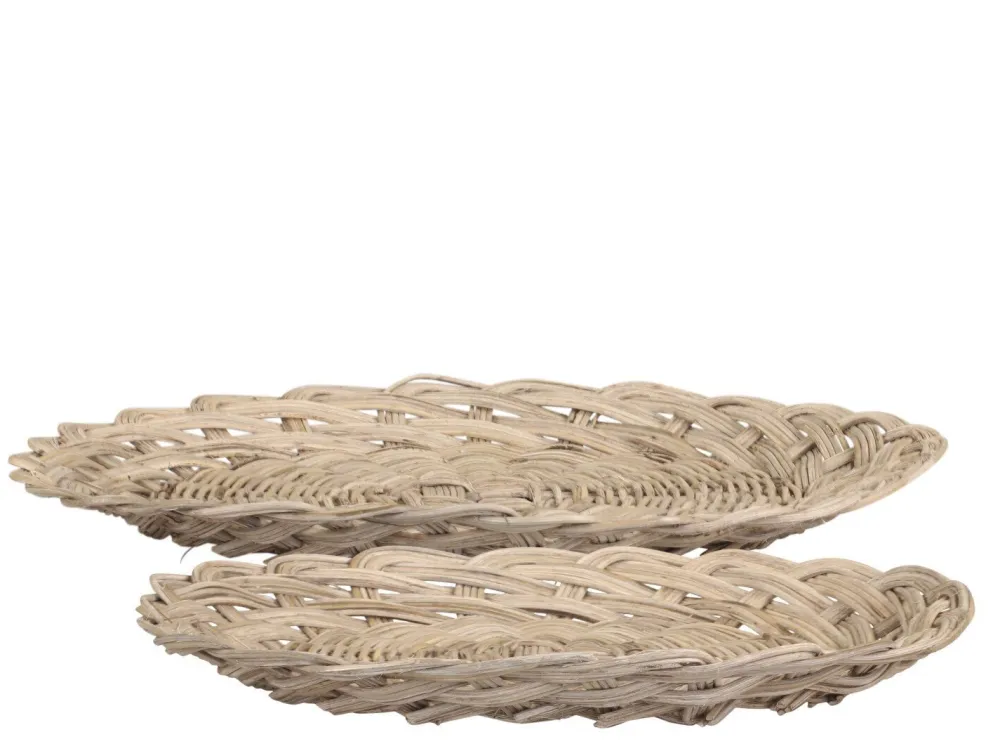 Chic Antique Brot- & Obstkörbe-Obsttablett 2er Set