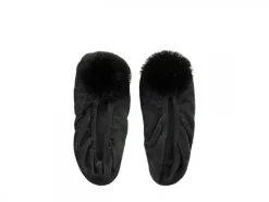 Chic Antique Kleidung-Pantoffeln mit Pompon