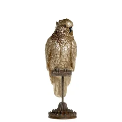 Chic Antique Deko-Objekte & Figuren-Papagei auf Fuß