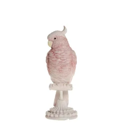 Chic Antique Deko-Objekte & Figuren-Papagei auf Fuß