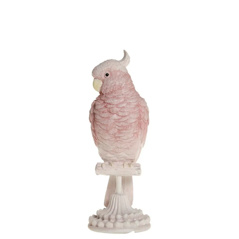 Chic Antique Deko-Objekte & Figuren-Papagei auf Fuß