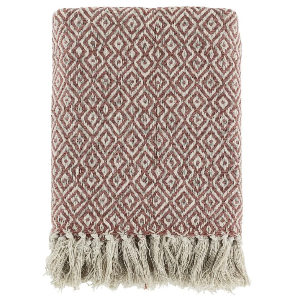 Chic Antique Decken & Plaids-Plaid Decke Aix aus recycelter Baumwolle