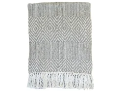 Chic Antique Decken & Plaids-Plaid mit Muster aus Überschussmaterial