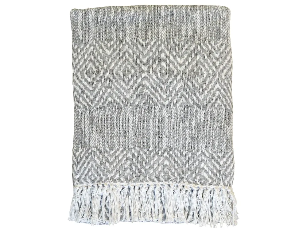 Chic Antique Decken & Plaids-Plaid mit Muster aus Überschussmaterial